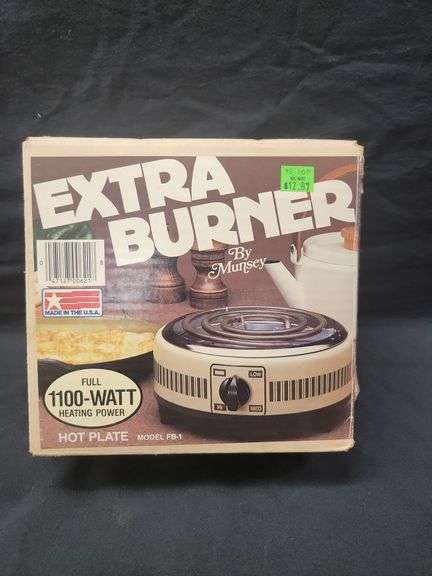 Munsey Extra Burner Hot Plate Model FB-1 image