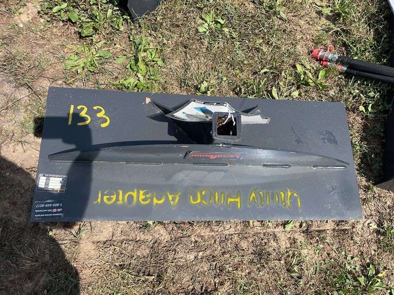 L7- Skid Steer Utility Hitch Adapter 2" Receiver image