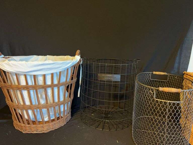 Collection of Three Decorative Baskets image