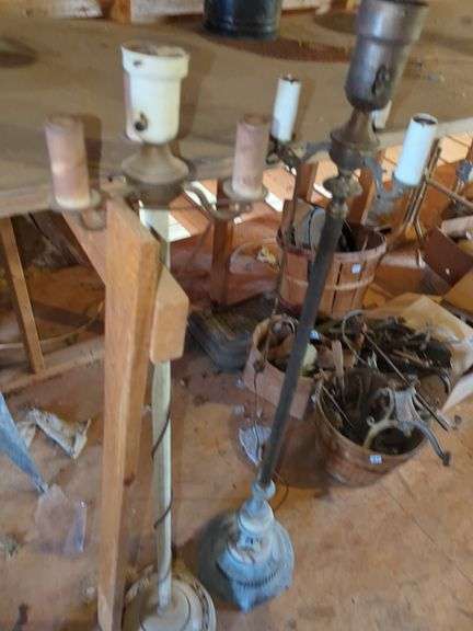 Assorted Metal Lamps image