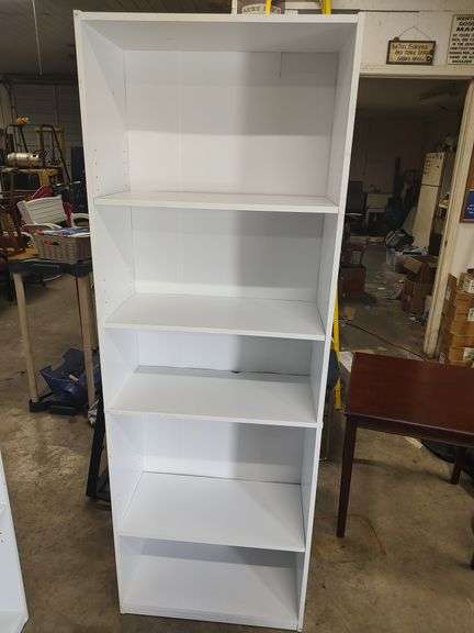 5 SHELF BOOKCASE - 25X12X71 image