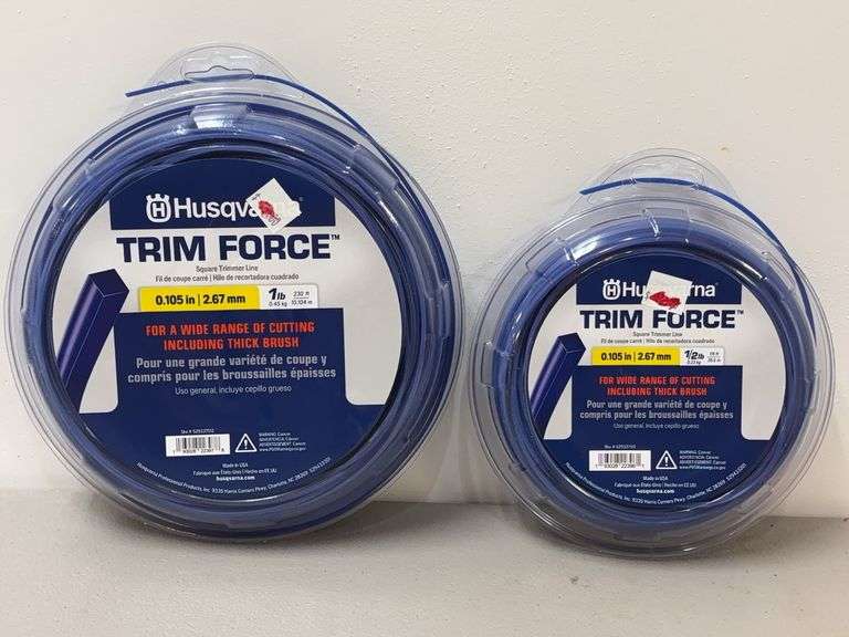 Husqvarna Trim Force Square Trimmer Line - 1 lb & 1/2 lb Spools image