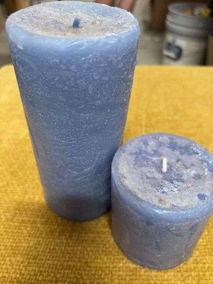 TWO BLUE CANDLES image