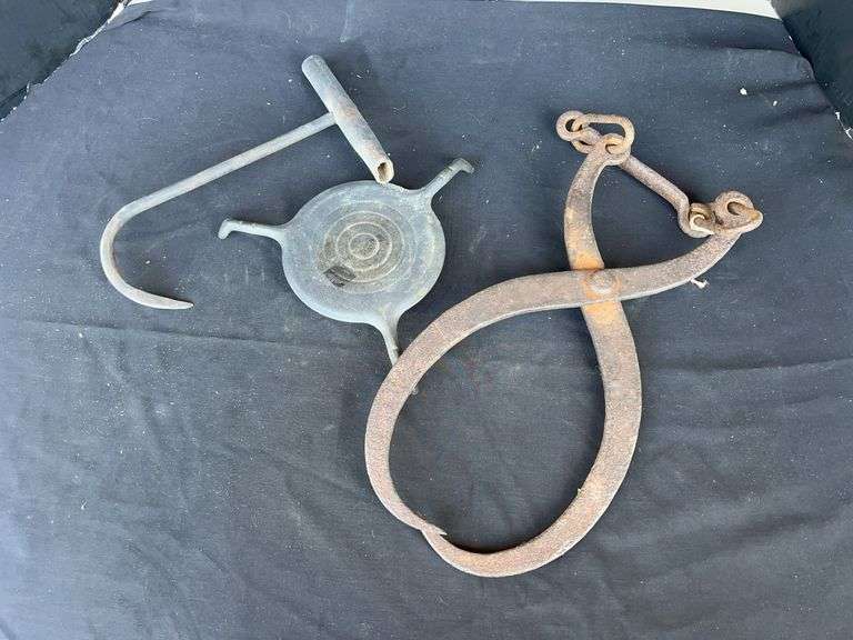 Assorted Farm/Industrial Tools: Hook, Clamp, and Heating Element image