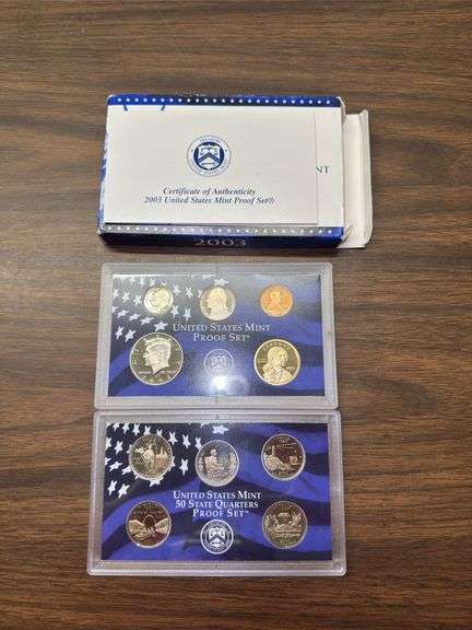 2003-2006 US Mint Proof Sets (3)