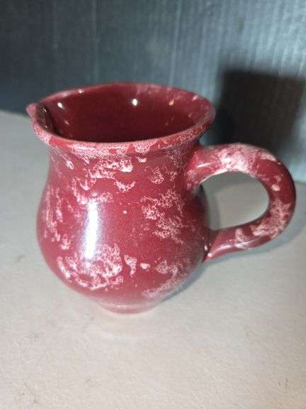Small Reddish-Brown Ceramic Pitcher image