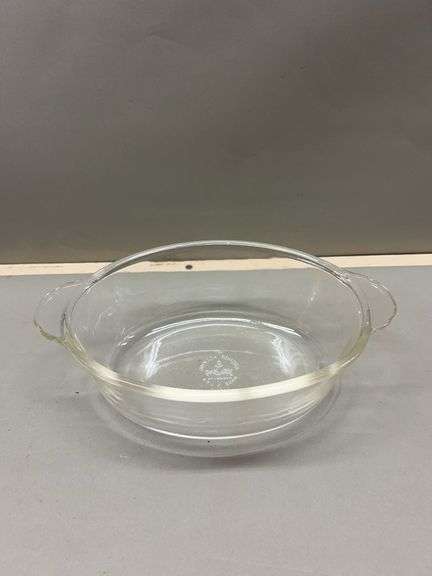 Anchor Hocking Fire-King Ovenware Clear Glass Oval Baking Dish image