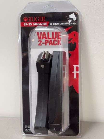Ruger BX-25 Magazine 25-Round .22 LR Magazine Value 2-Pack image