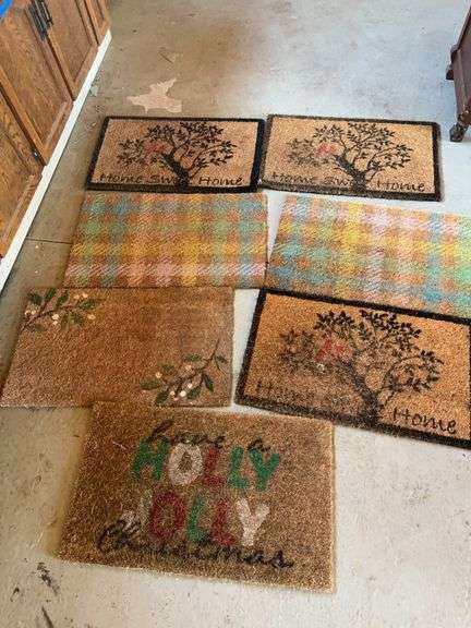 Assorted Decorative Doormats - Set of 7 image