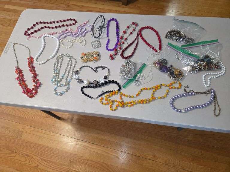 Assorted Costume Jewelry - Necklaces, Earrings & Bracelets image