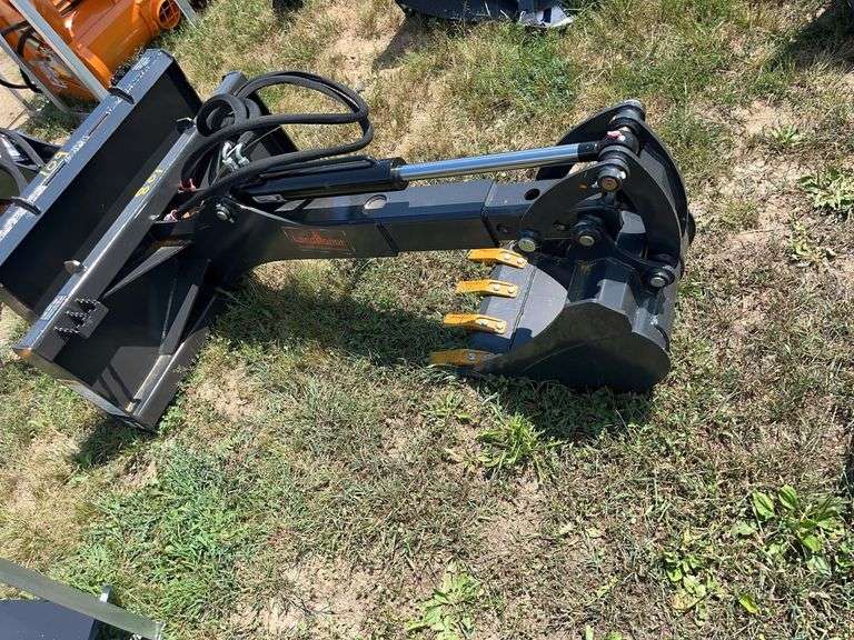L7- Big Arm Backhoe For Skidsteer image