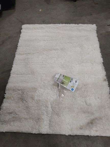 ROOM ESSENTIALS 4 FT X 5 FT 6 INCH SHAG AREA RUG image