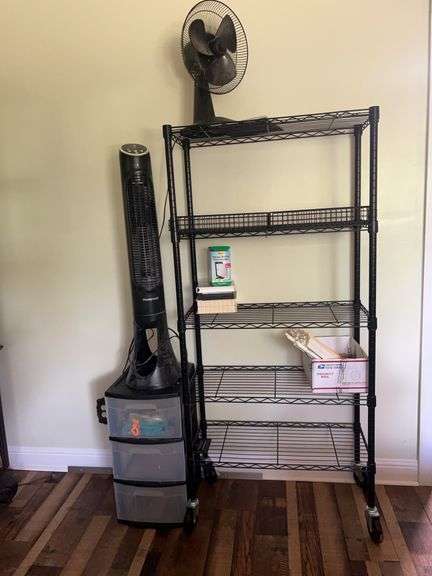 Metal Rolling Rack, Fans and Accessories image