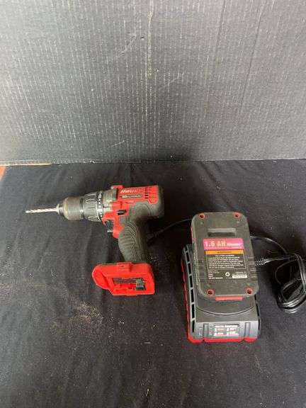 Bauer 20V Lithium Cordless Drill Driver with Battery and Charger image