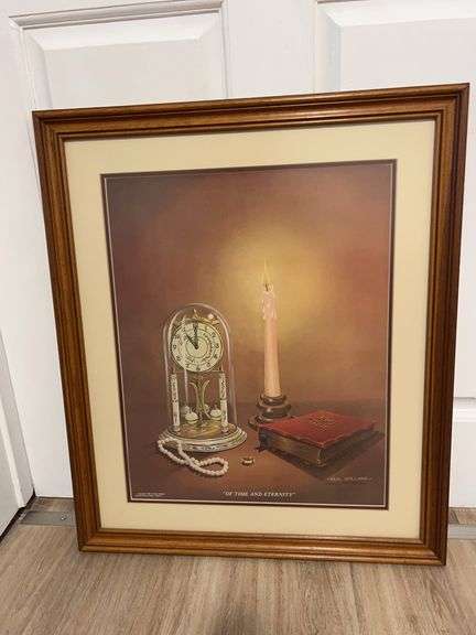 Framed "Of Time and Eternity" Print by Neal Holland image