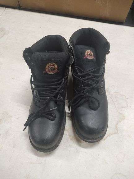 BRAMHA STEEL TOE BOOTS SZ 13W image