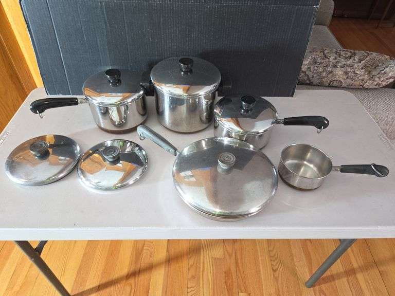 Revere Ware Stainless Steel Cookware Set - 5 Pieces image