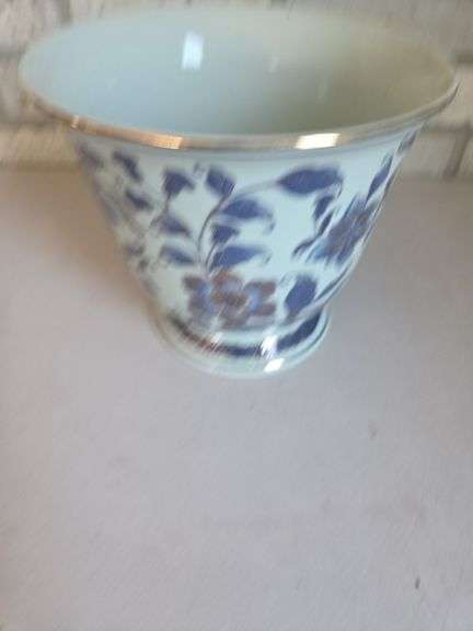 Floral Decorated Bowl - Decorative Use Only image