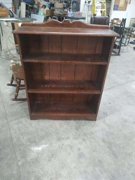 3 SHELF BOOKCASE - 38X12X48 image