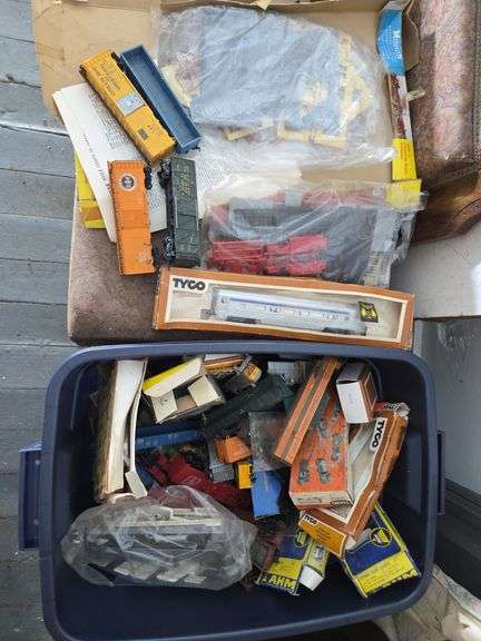 Tyco and AHM Model Trains and Accessories image