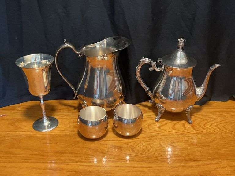 Leonard Silverplate Tea Set image