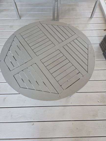 Round Outdoor Patio Table image