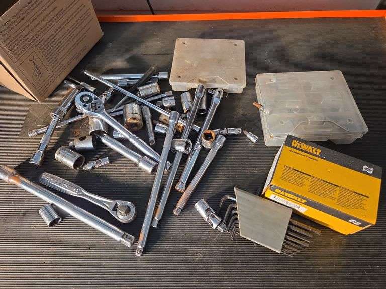 Sockets, Ratchets, and DeWalt Screws image