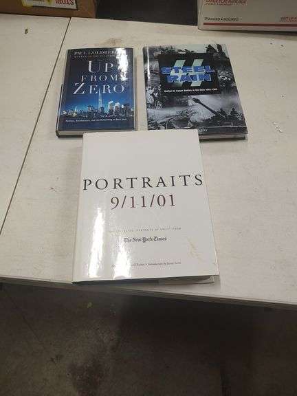 PORTRAITS OF 9/11/01 - UP FROM ZERO - STEEL RAIN BOOKS image