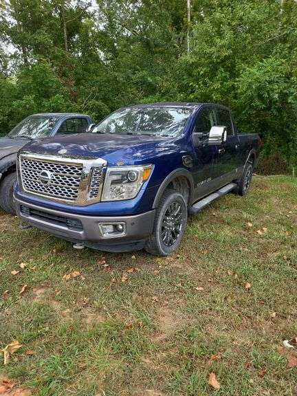 L15C- 2016 Nissan Titan (Has RED Water Damage Title) image