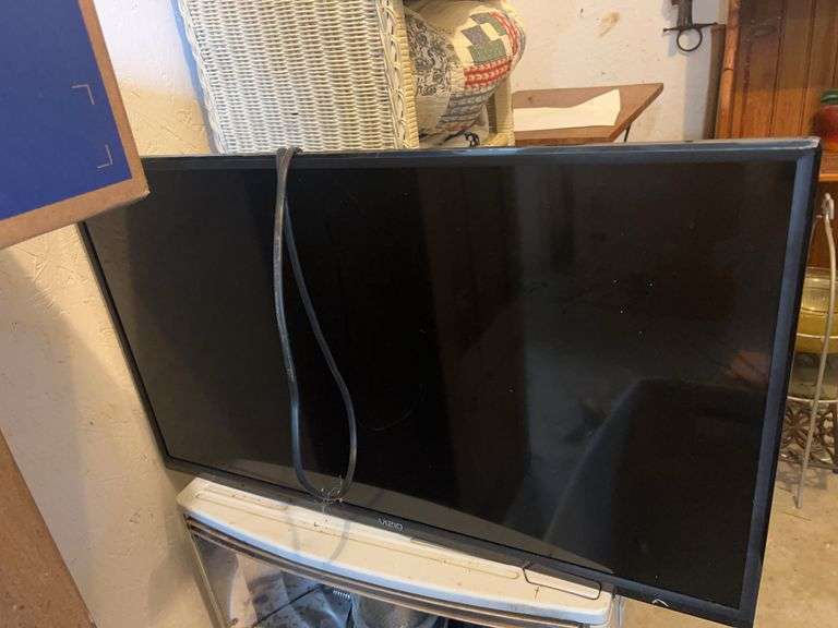 Vizio Flat Screen Television with Remote and Wall Mount image