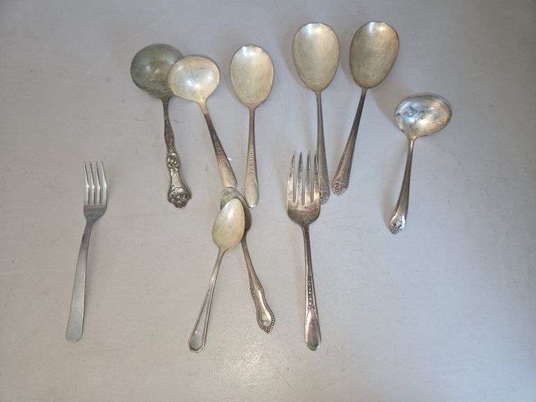 Assorted Silverware - Wm Rogers, and More image