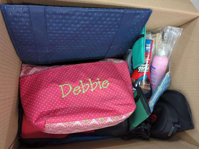 Mixed Lot of Household Items, Bags, Games, and Personal Care Products image