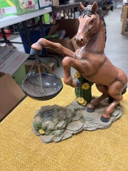 HORSE CACTUS STATUE image