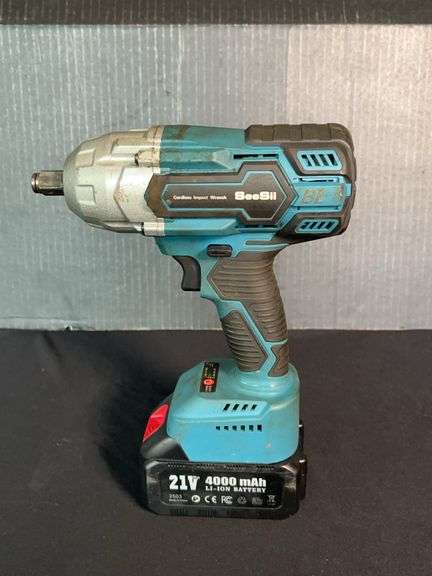 SeeSii 21V Cordless Impact Wrench with Battery image