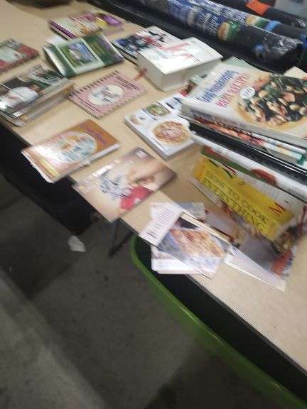 LOT OF COOKBOOKS image