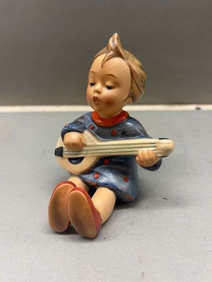 Collectible Boy Figurine with Mandolin image