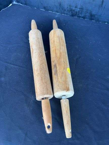 Two Wooden Rolling Pins image