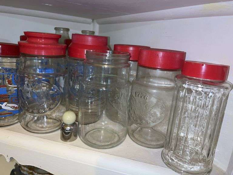Glass Jars - Maxwell House, 1776 Bicentennial, and More image