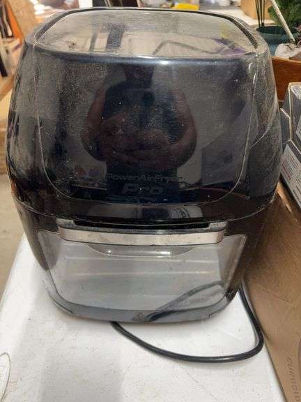 POWER AIR FRYER PRO.  OWNERS MANUEL INCLUDED image
