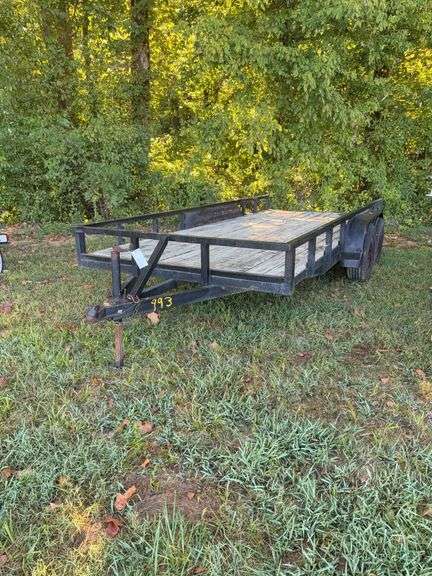 L15A- 16 Ft Tag Along Trailer image