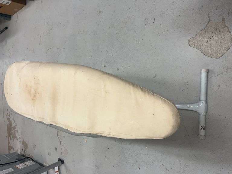 Used Metal and Fabric Ironing Board image