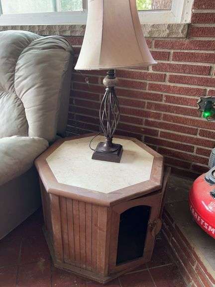 Wooden Pet Bed Side Table image