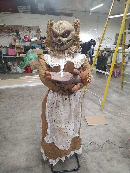 HOME DEPOT - 5.5 FT ANIMATED LED SITTER OF SOULS - HALLOWEEN DECORATION image
