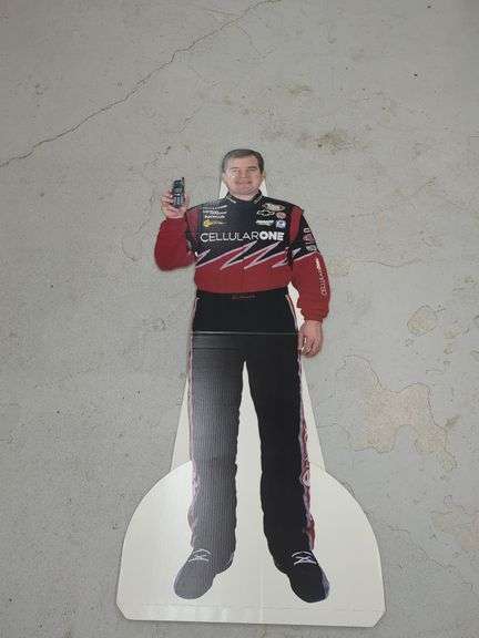 Joe Nemechek Cellular One NASCAR Cardboard Cutout image