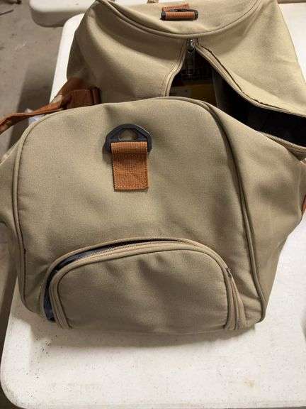 HAPPY TRAVEL BAG.  HAS SOME BANDAGES INSIDE. image