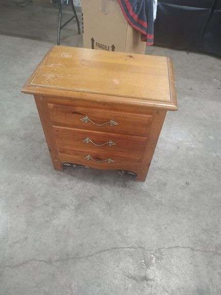 2 DRAWER NIGHTSTAND- 26X16X25 image