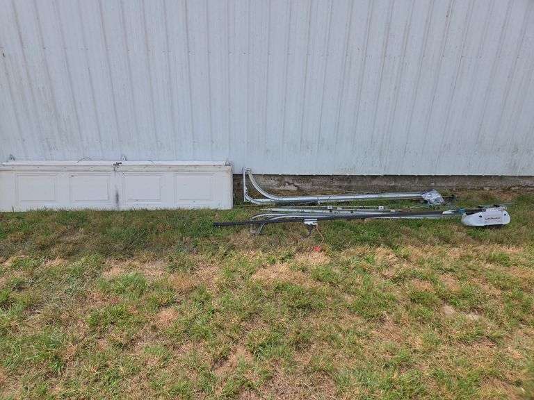 Garage Door with Opener and Hardware image