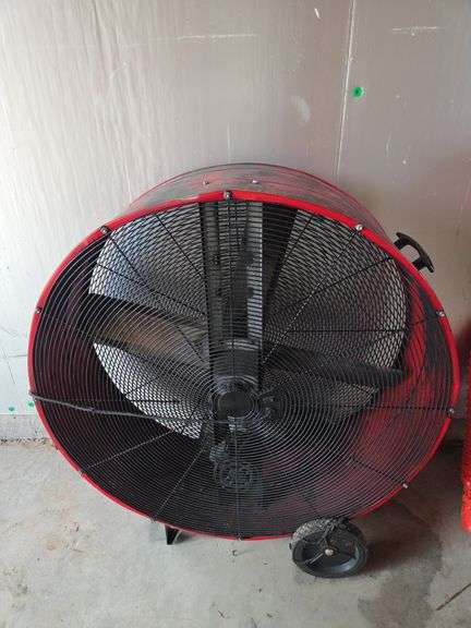 Large Portable Barrel Fan image