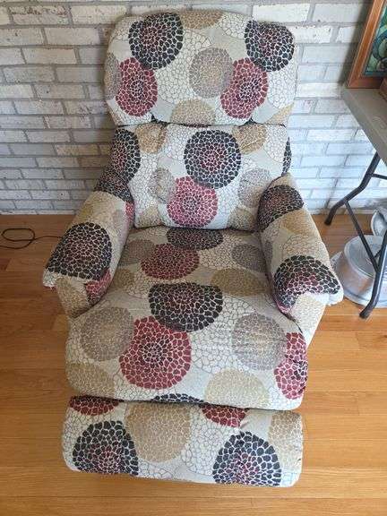 Upholstered Electric Recliner with USB Port image