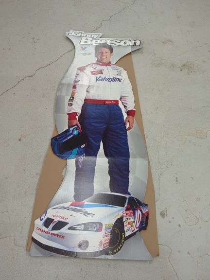 Johnny Benson NASCAR Racing Cardboard Standee image